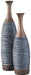 Blayze - Antique Gray / Brown - Vase Set (Set of 2) - Simple Home Plus