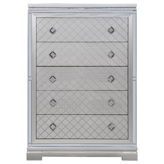 Eleanor - Rectangular 5-Drawer Chest - Simple Home Plus