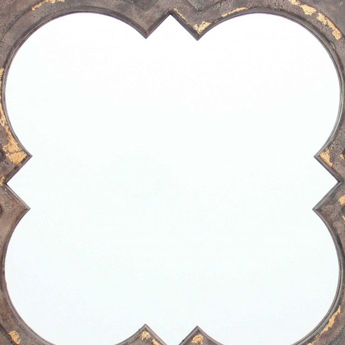 Square Accent Mirror - Bronze