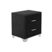 Melody - 2-Drawer Upholstered Nightstand - Simple Home Plus