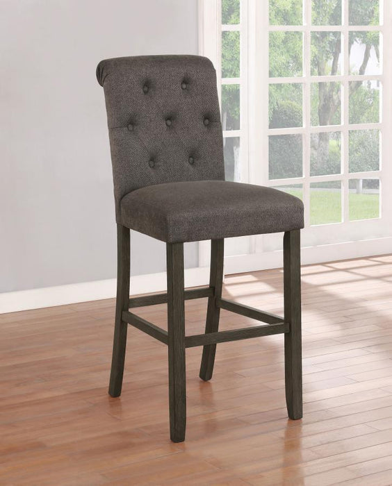 Balboa - Tufted Back Bar Stools (Set of 2) - Simple Home Plus