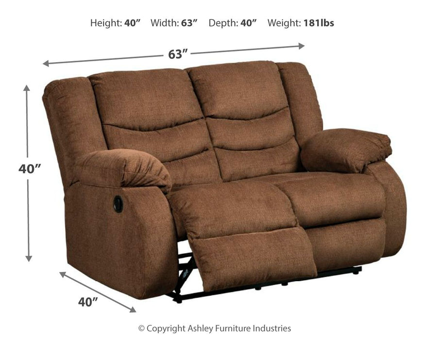 Tulen - Reclining Loveseat - Simple Home Plus