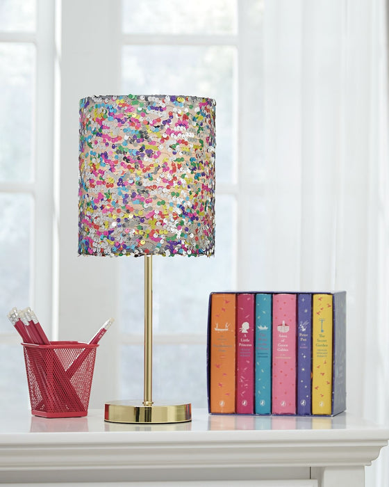 Maddy - Purple - Metal Table Lamp - Simple Home Plus