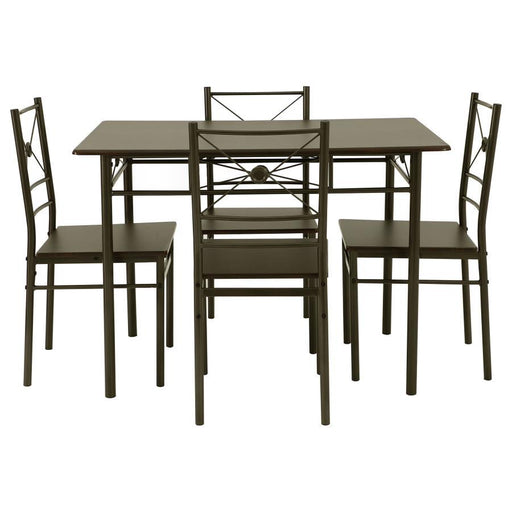 Anna - 5-Piece Rectangular Dining Set - Simple Home Plus