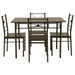 Anna - 5-Piece Rectangular Dining Set - Simple Home Plus