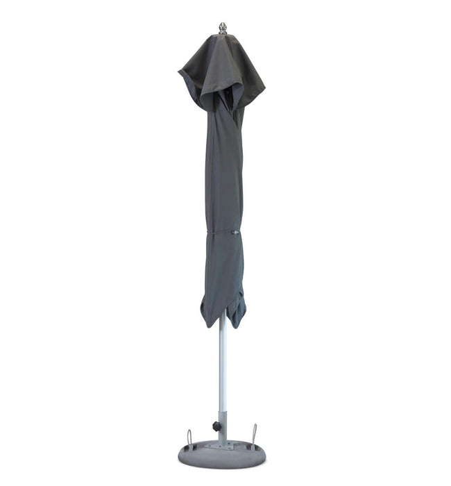 Polyester Round Market Patio Umbrella - Charcoal