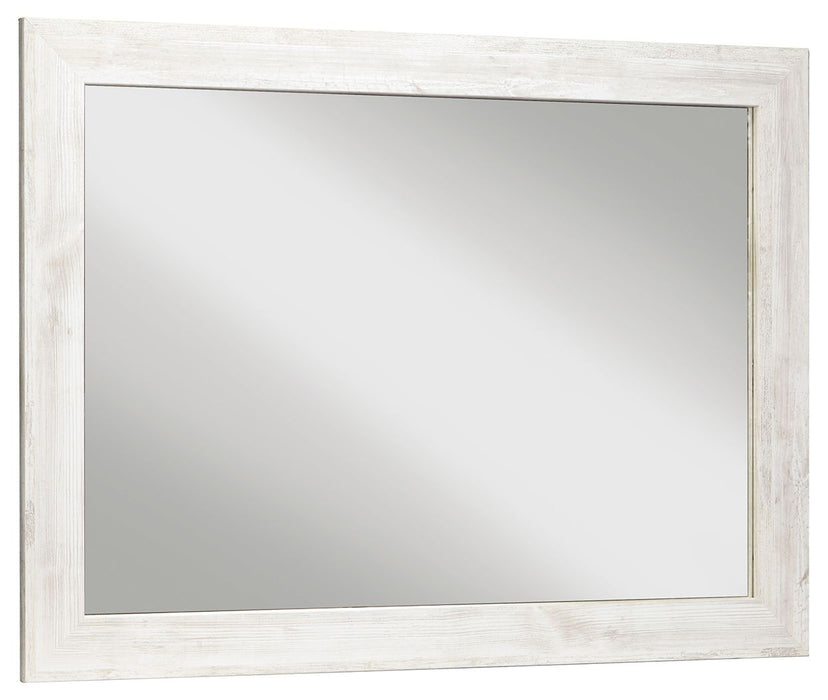 Paxberry - Brown Light - Bedroom Accent Mirror - Simple Home Plus