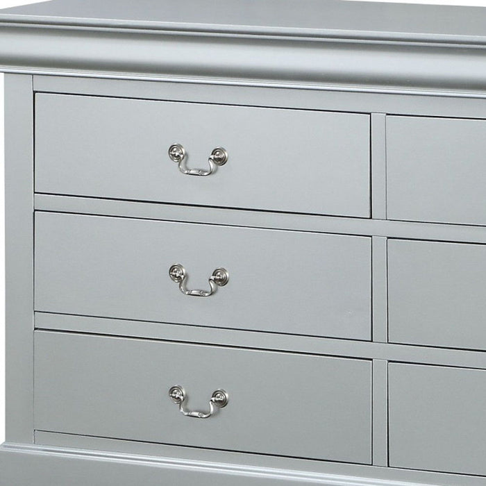 Solid Wood Double Dresser - White