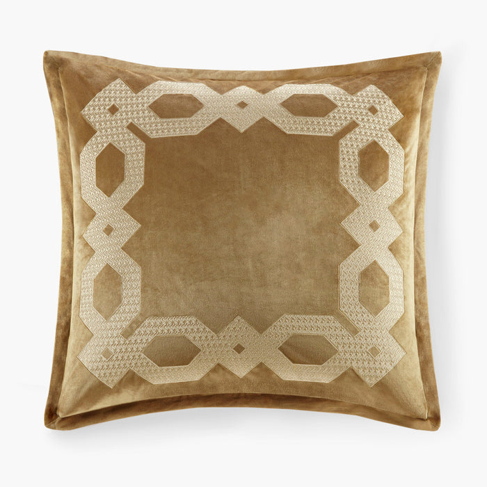 Clermont - European Pillow Sham - Gold