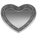 Aiko - Heart Shape Wall Mirror - Silver - Simple Home Plus