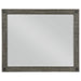 Lilith - Rectangular Dresser Mirror - Distressed Gray - Simple Home Plus