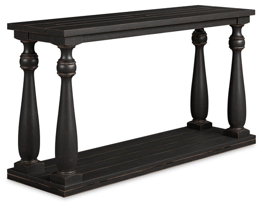 Mallacar - Black - Sofa Table - Simple Home Plus