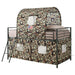 Camouflage - Tent Loft Bed With Ladder - Army Green - Simple Home Plus