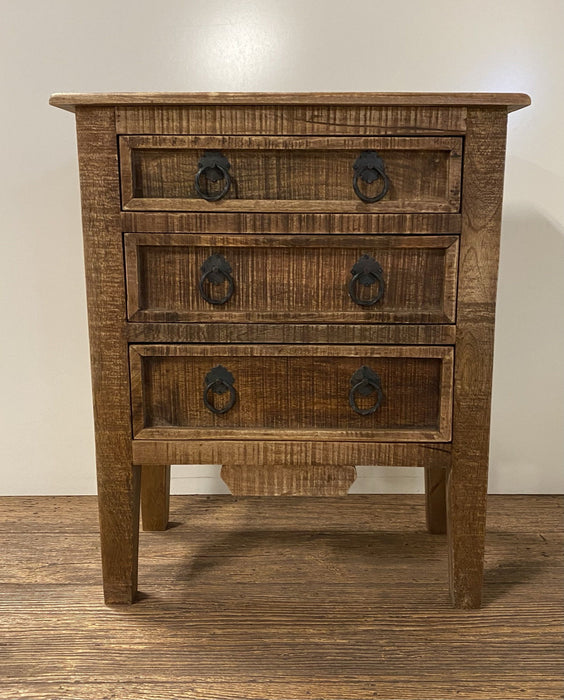 Vintage Farmhouse Three Drawer Dresser - Rustic