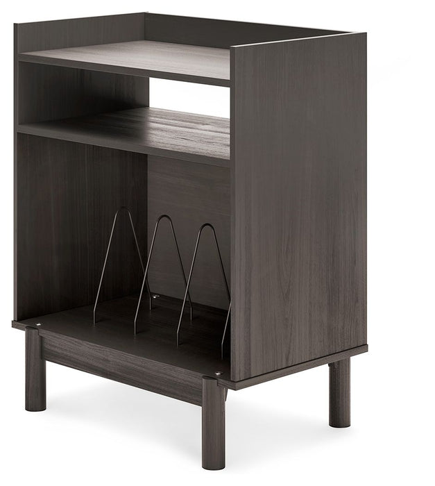 Brymont - Dark Gray - Turntable Accent Console