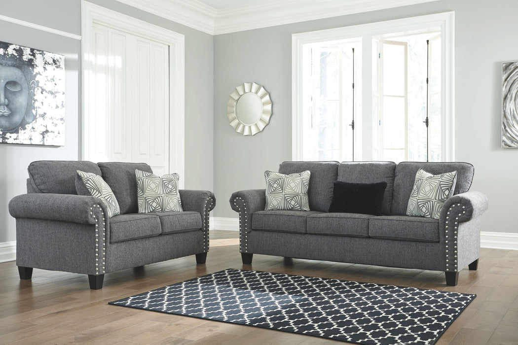 Agleno - Charcoal - Sofa - Simple Home Plus