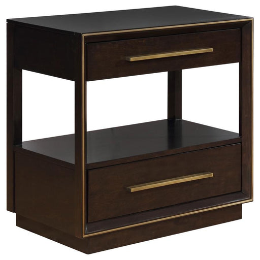 Durango - 2 Drawers Nightstand - Simple Home Plus