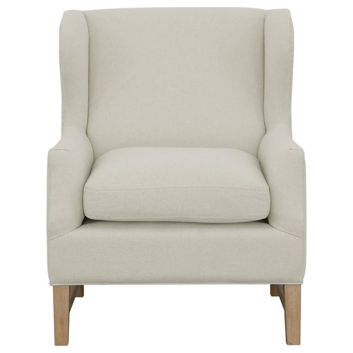 Fleur - Wing Back Accent Chair - Cream