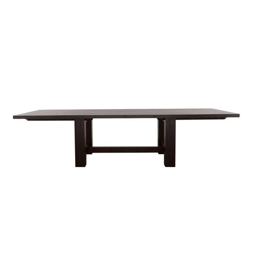 Calandra - Rectangle Dining Table With Extension Leaf - Vintage Java - Simple Home Plus