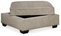 Bovarian - Stone - Ottoman With Storage - Simple Home Plus