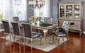 Amina - 6 Dining Table - Champagne - Simple Home Plus