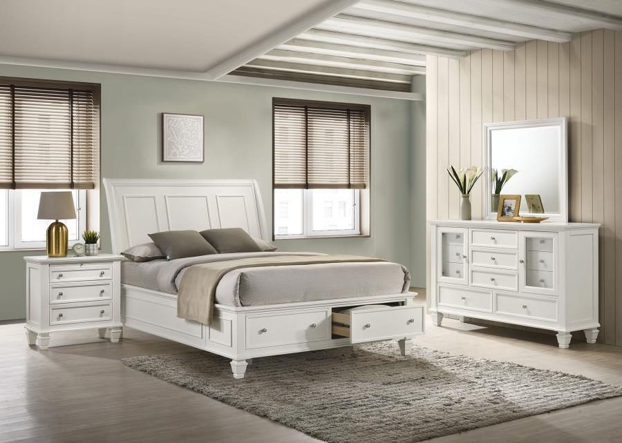 Sandy Beach - Storage Bed Bedroom Set - Simple Home Plus