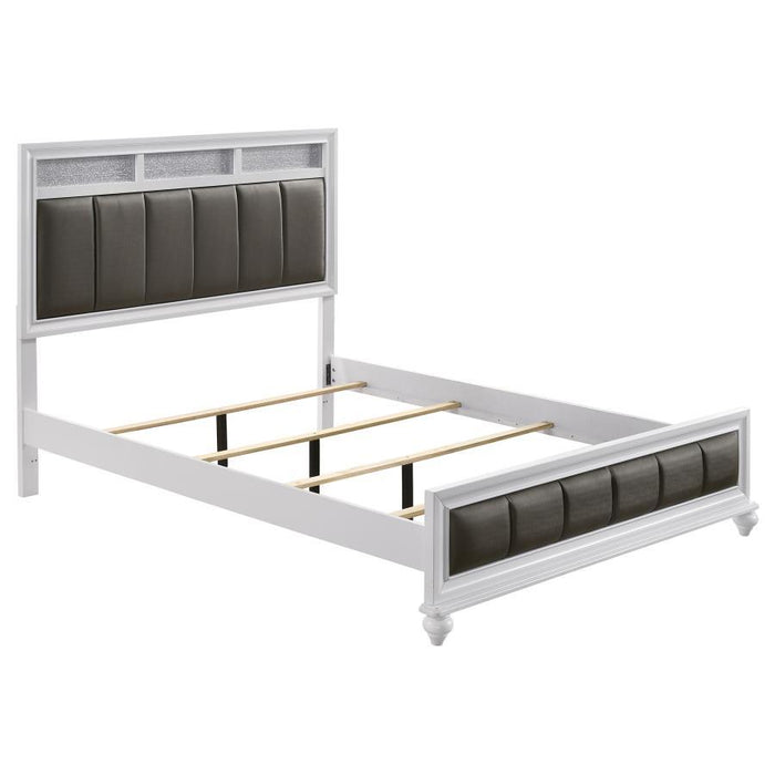 Barzini - Upholstered Panel Bed - Simple Home Plus