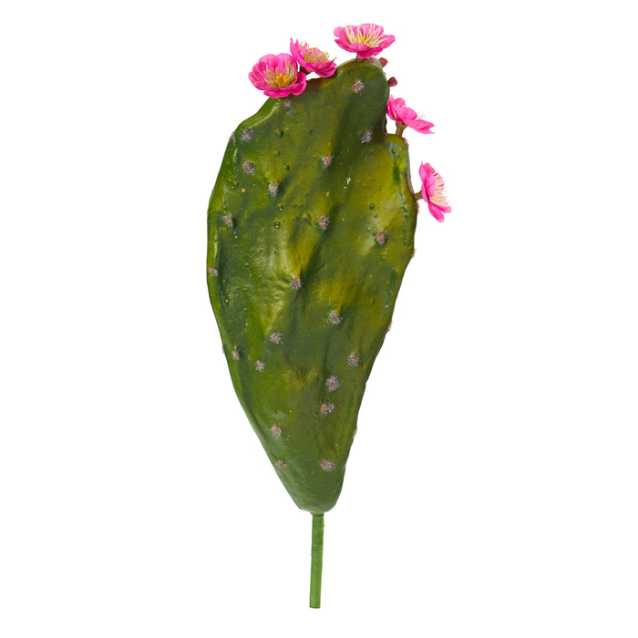 16" Flowering Cactus Artificial Plant (Set of 6)