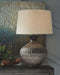 Magan - Antique Bronze Finish - Metal Table Lamp - Simple Home Plus