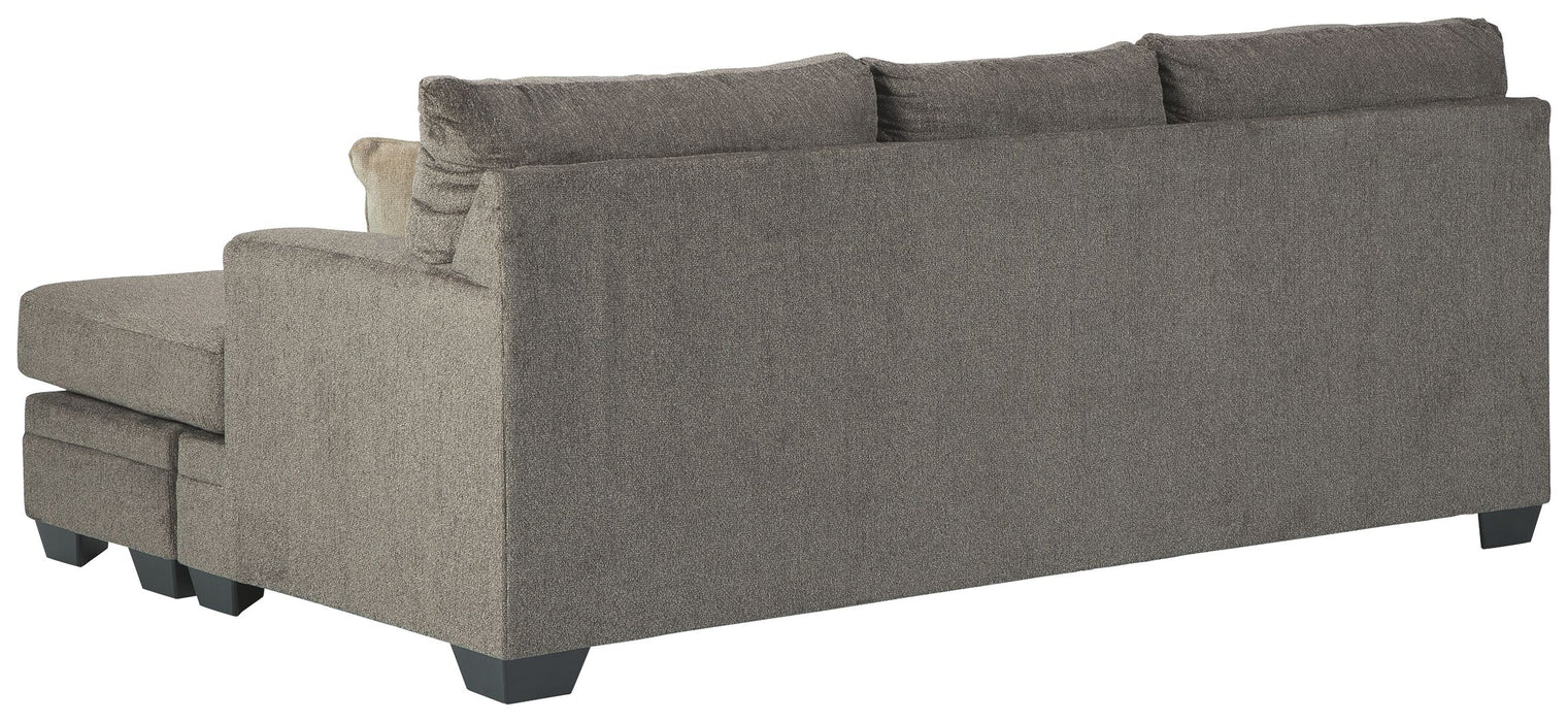 Dorsten - Slate - Sofa Chaise - Simple Home Plus