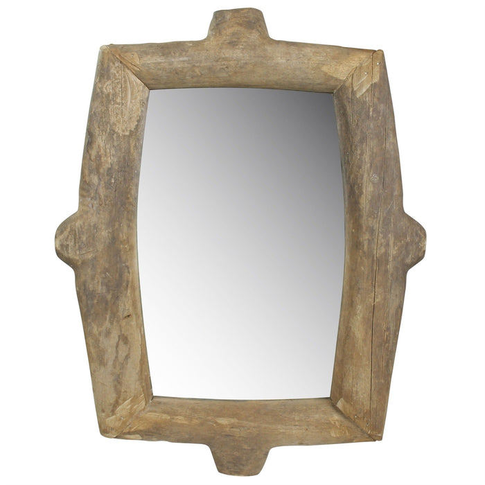 Wooden Wall Mirror - Natural