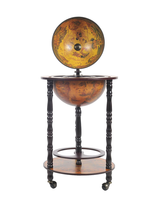 Bar Table 4 Legs Stand - Globe And Red