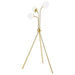 Miley - Trio Tree Floor Lamp - Gold - Simple Home Plus