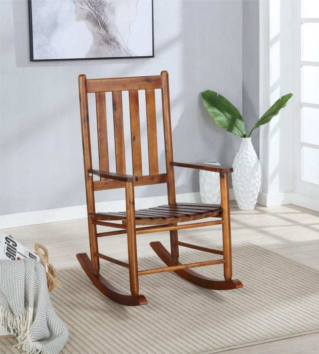 Annie - Slat Back Wooden Rocking Chair - Simple Home Plus