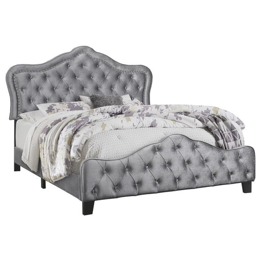 Bella - Upholstered Bed - Simple Home Plus