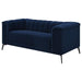 Chalet - Tuxedo Arm Loveseat - Blue - Simple Home Plus