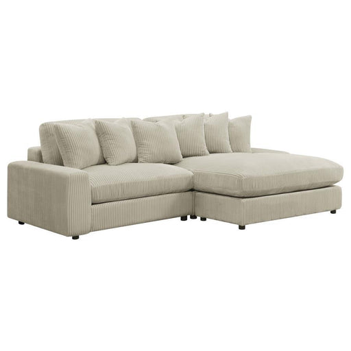 Blaine - Upholstered Reversible Sectional - Simple Home Plus