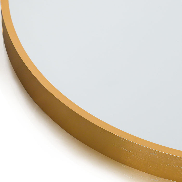 Arched Full-Length Standing Mirror - Gold