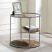 Orrin - End Table - Gray / Walnut - Simple Home Plus