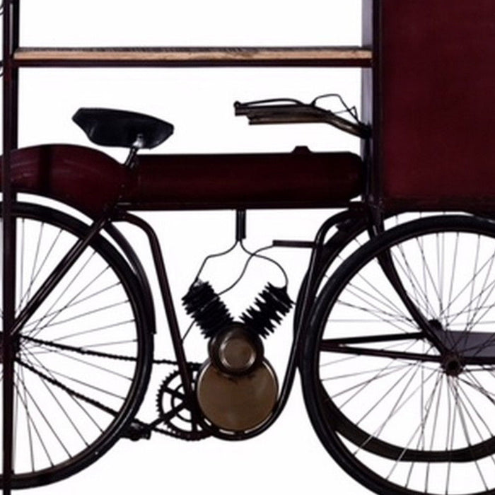 Tricycle Delivery Bar - Maroon