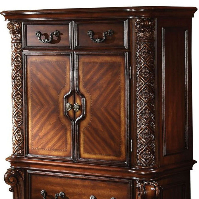 Solid Wood Standard Chest - Brown