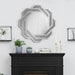 Mikayla - Wall Mirror With Braided Frame - Dark Crystal - Simple Home Plus