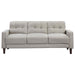 Bowen - Upholstered Track Arms Tufted Sofa - Simple Home Plus