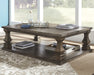Johnelle - Gray - Rectangular Cocktail Table - Simple Home Plus