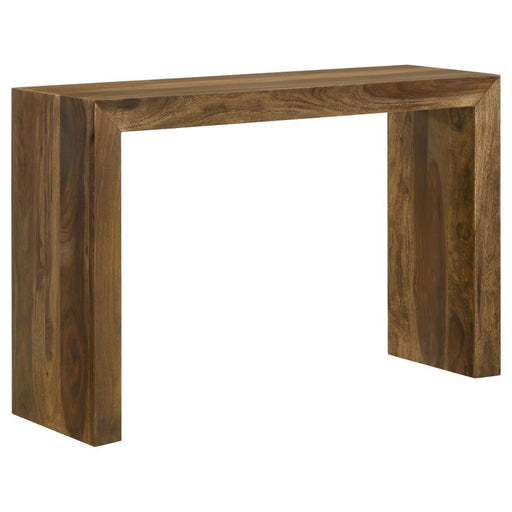 Odilia - Rectangular Solid Wood Sofa Table - Auburn - Simple Home Plus