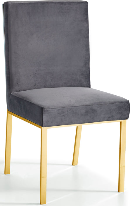 Opal - Dining Chair with Gold Legs (Set of 2)