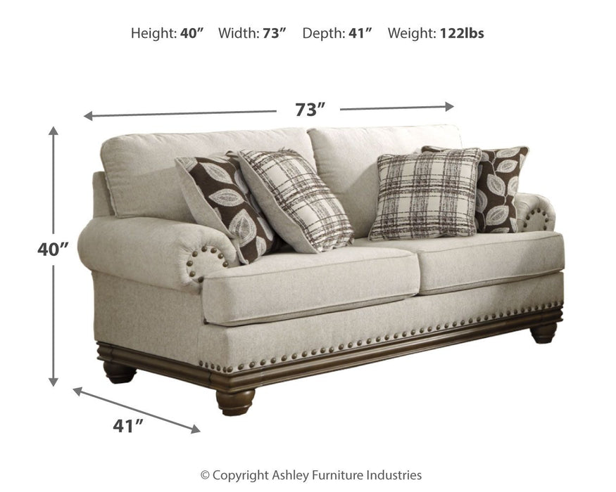 Harleson - Wheat - Loveseat - Simple Home Plus