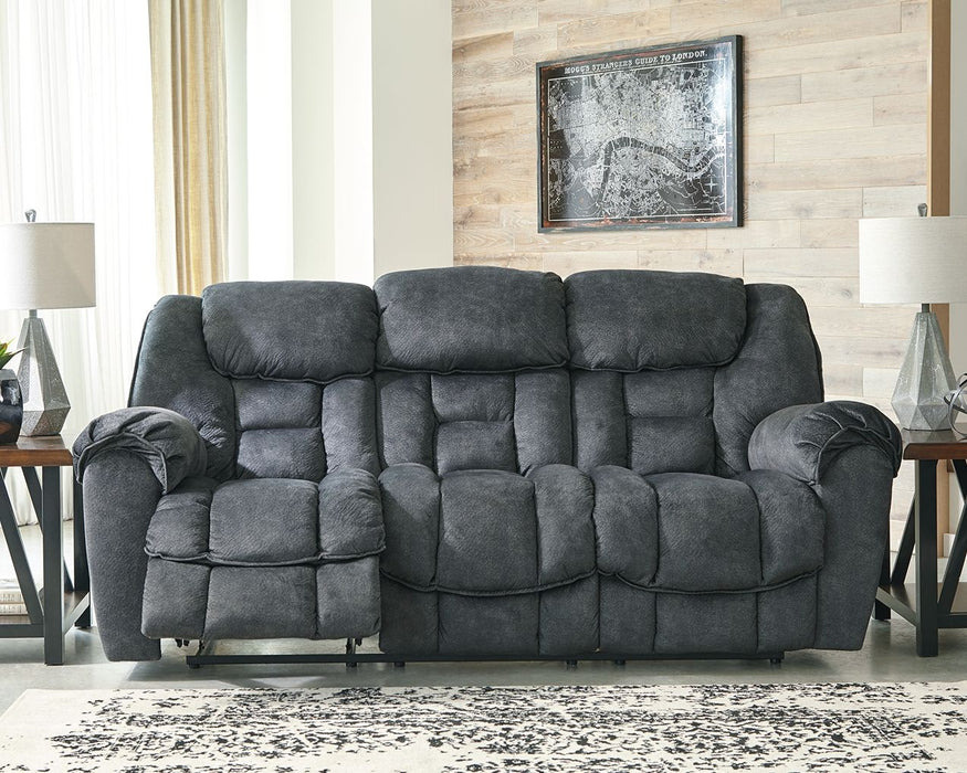 Capehorn - Granite - Reclining Sofa - Simple Home Plus