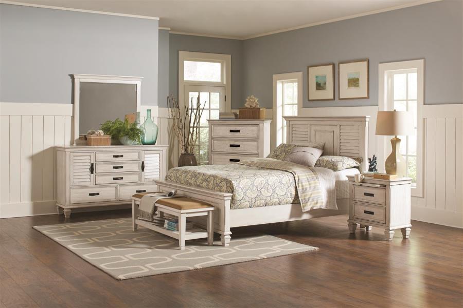 Franco - Panel Bed Bedroom Set - Simple Home Plus