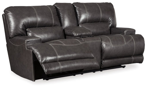 Mccaskill - Reclining Loveseat With Console - Simple Home Plus